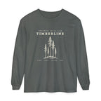 Five Pines Long Sleeve Tee in Pepper, front view