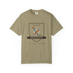 Trailside Repair Society Tee in Khaki, front view