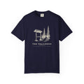 The Trailhead Tee in True Navy, front view