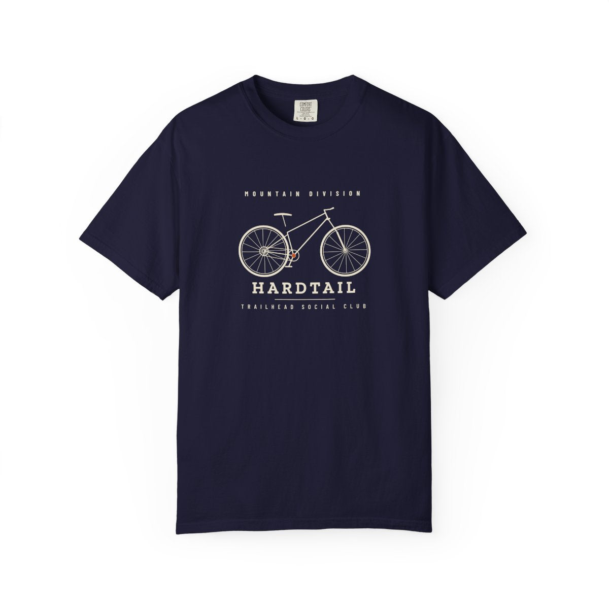 Hardtail Tee in True Navy, front view