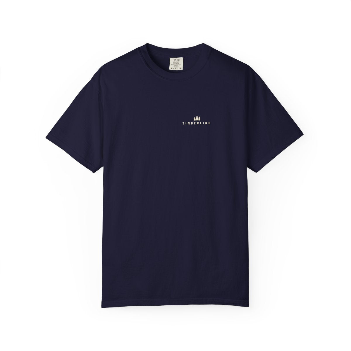 Timberline Pocket Tee in True Navy, front view