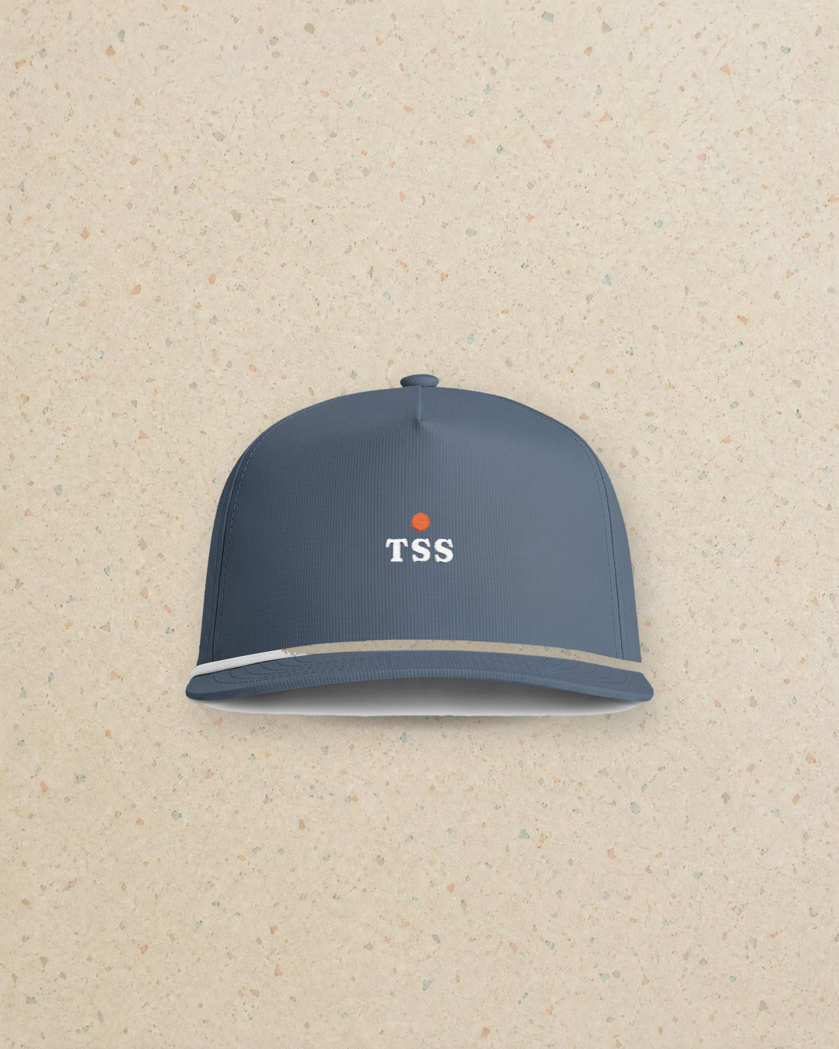 TSS Ball Rope Cap in Blue Jean, styled
