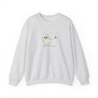Water Early Crewneck in Ash, front view