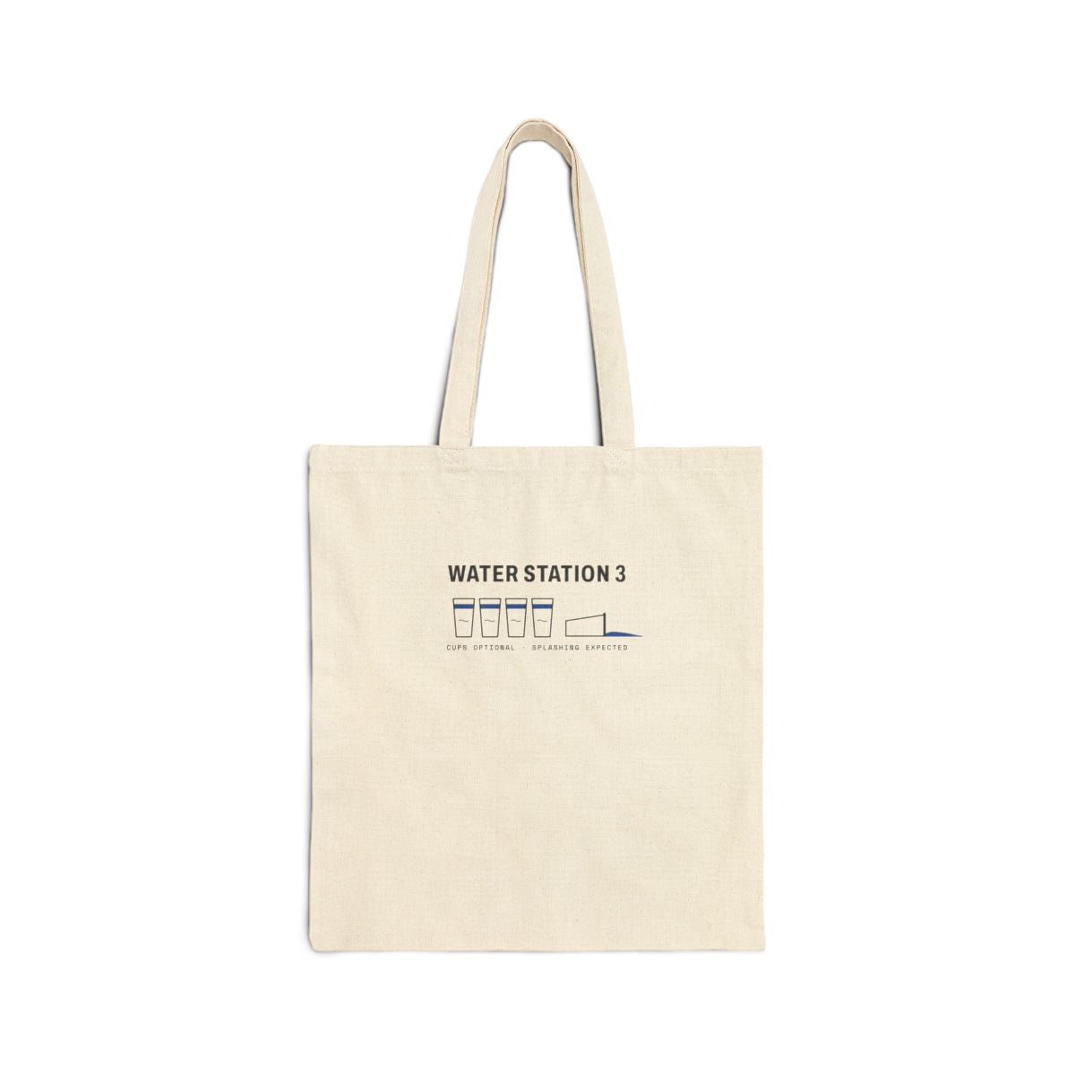 Water Station 3 Tote in Natural, front view