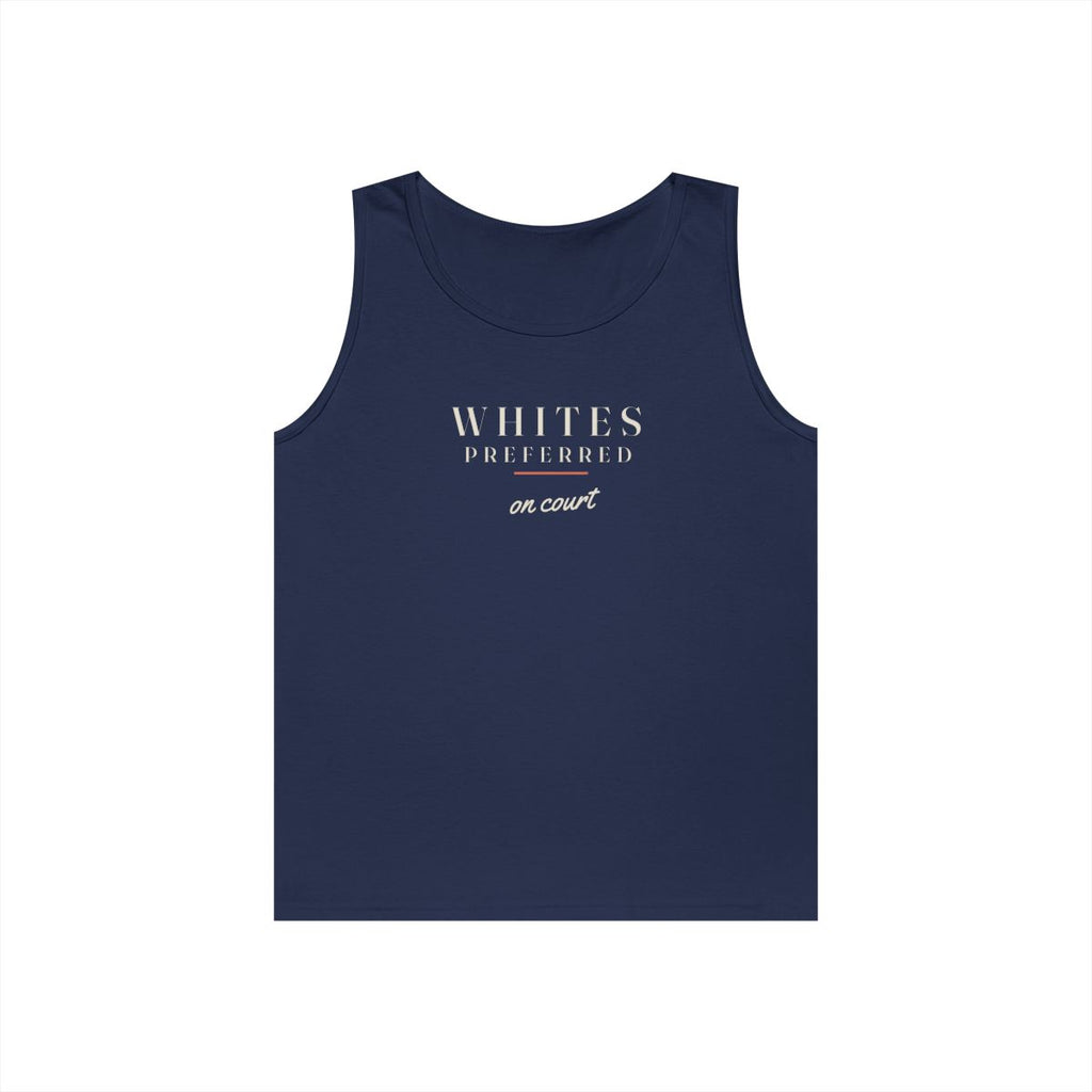 Whites Preferred Tank in Navy, front view
